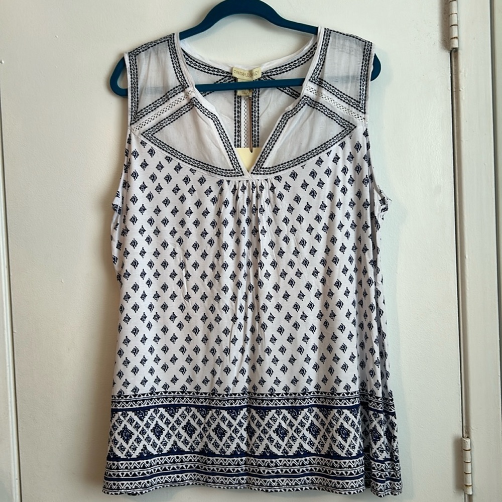 NWT CYNTHIA ROWLEY FLOWY TANK